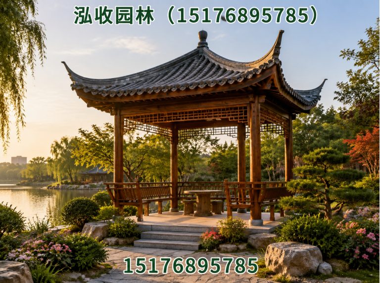 黄山京津冀防腐木工程展示图