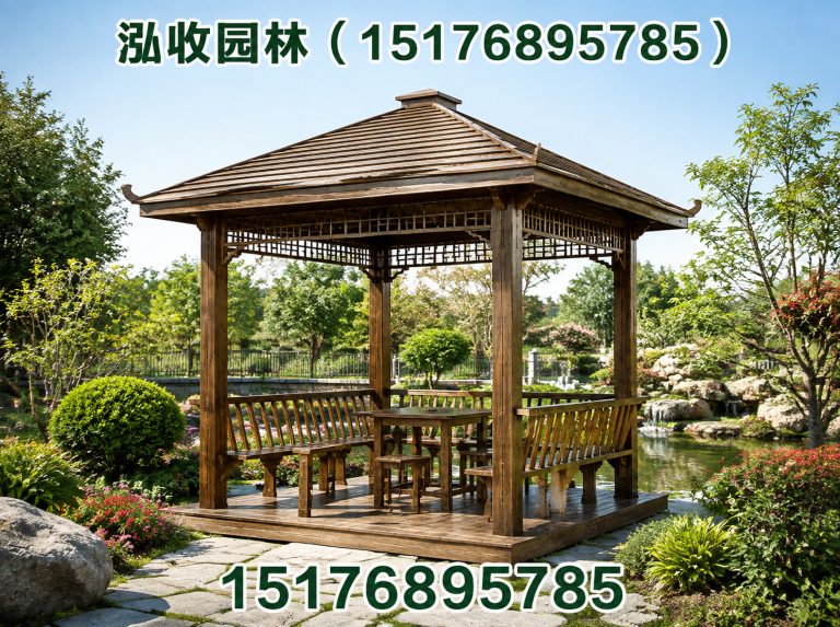 黄山凉亭展示图